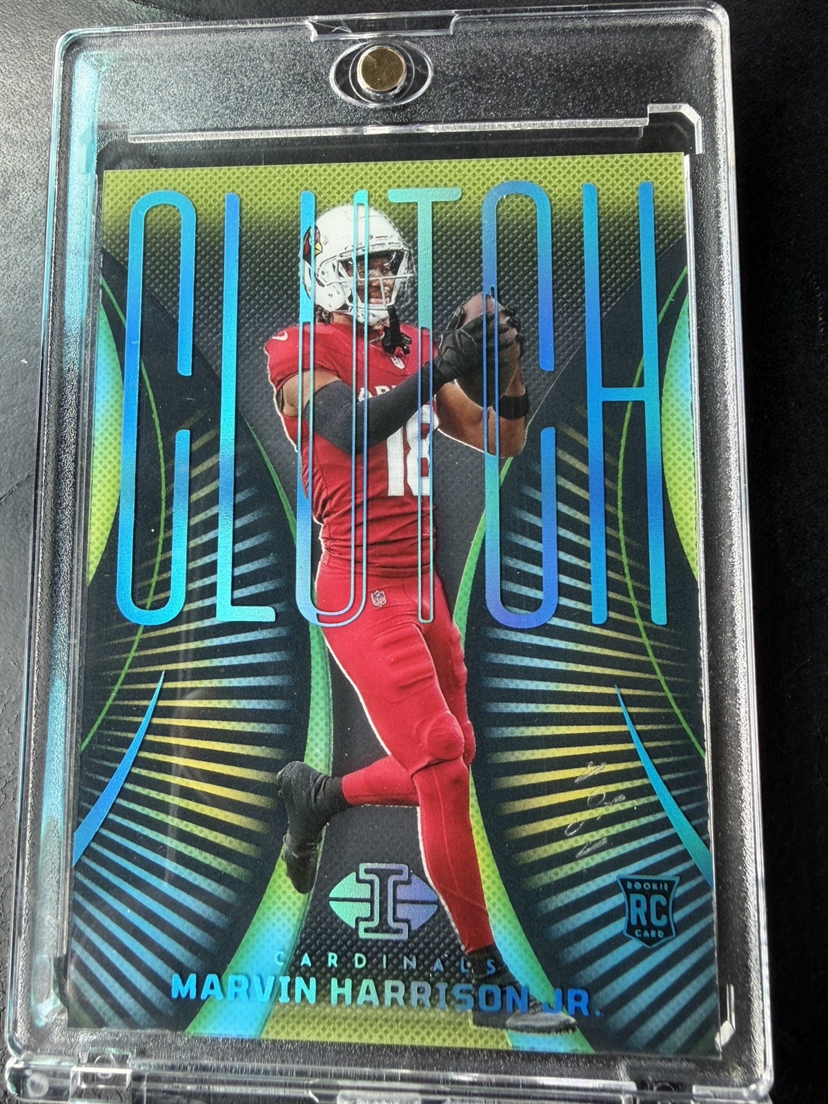 2024 Panini Illusions Clutch Marvin Harrison Jr RC Black 1/1 TRUE ONE OF ONE