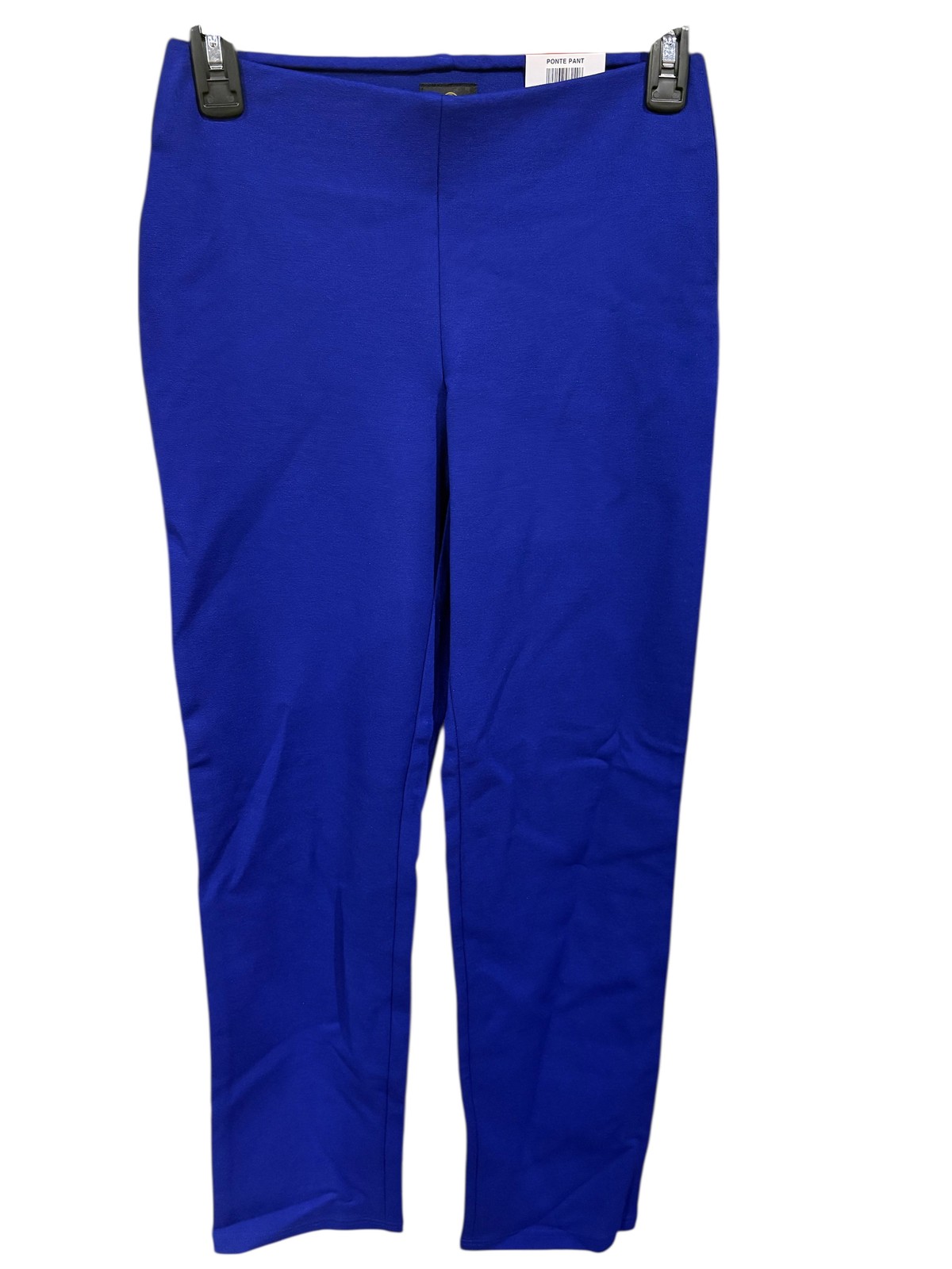 JM Collection, Women\'s, Ponte Knit, Pull On, Ankle Pants, Bright Sapphire
