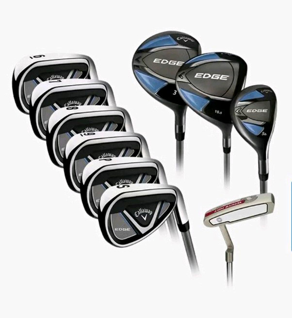 Ladies Callaway Edge Graphite 10-Piece Complete Set Includes Odyssey Putter