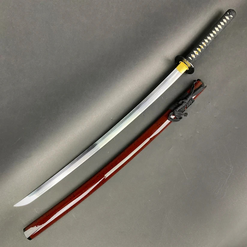 Musashi Gold Tenji Series Igusa Omote Hand Forged 1095 Carbon Steel Katana Sword