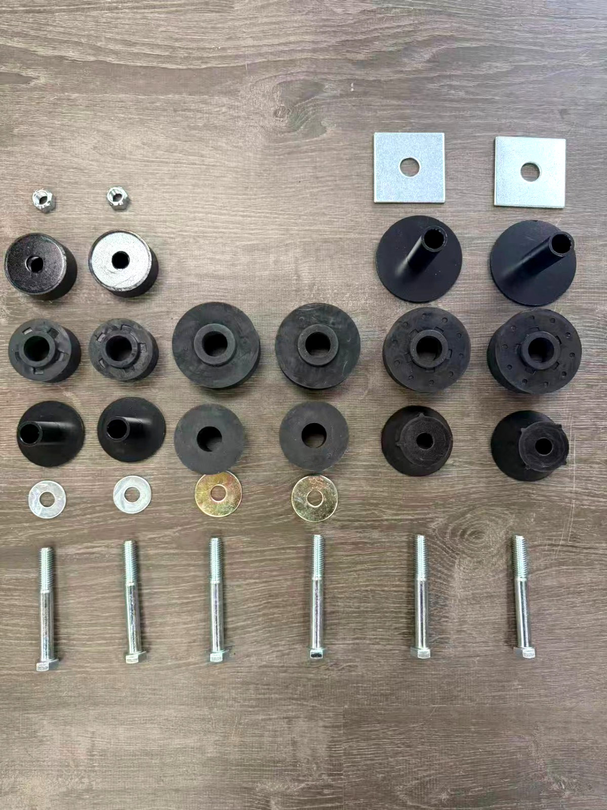 30 PCS 1973-80 Chevy GMC C10 K Truck Body Mount Cab Set 1/2 Ton 2WD Bushing Kit 30 PCS 1973-80 Chevy GMC C10 K Truck Body Mount Cab Set 1/2 Ton 2WD Bushing Kit