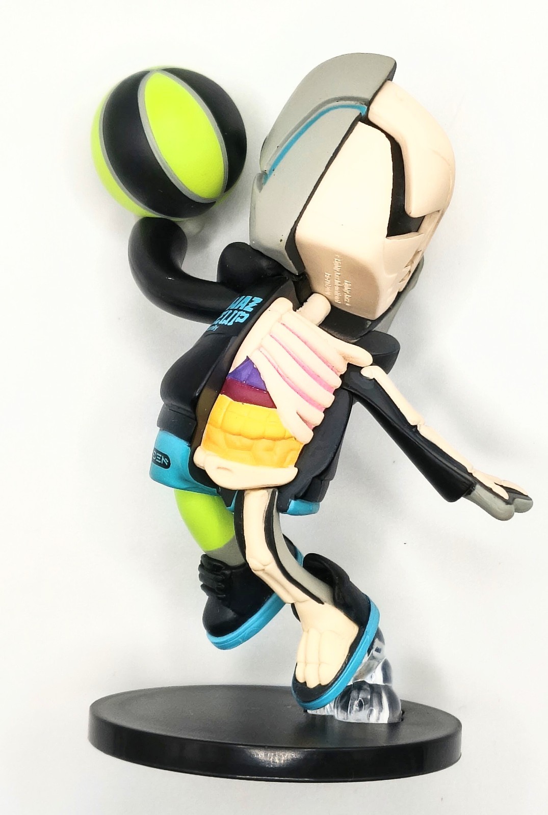 LAMTOYS MIGHTY JAXX 04 DUNK BONE WAZZUP FIGURINE & CARD 3-1/2 INCH 