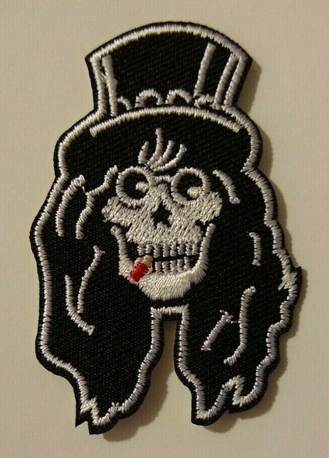 Guns N\' Roses~PATCH~Slash Skeleton~Embroidered~2 3/4\