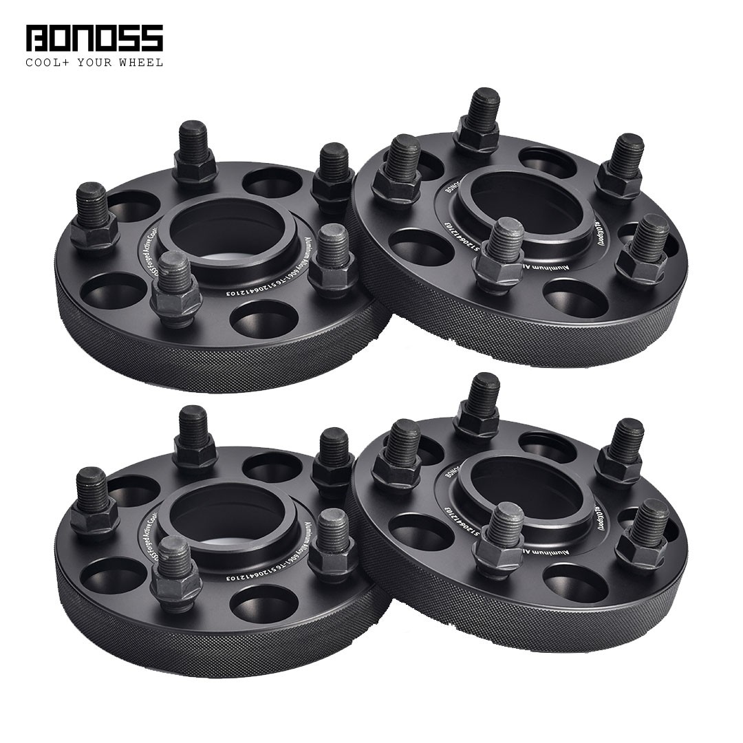 BONOSS 4Pc 20mm+25mm Hubcentric 5x114.3 Wheel Spacers for Tesla Model 3 Y Perfor