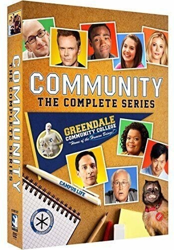 Community: The Complete Series season 1-6 (DVD, 2016, 12-Disc Set) Community: The Complete Series season 1-6 (DVD, 2016, 12-Disc Set)