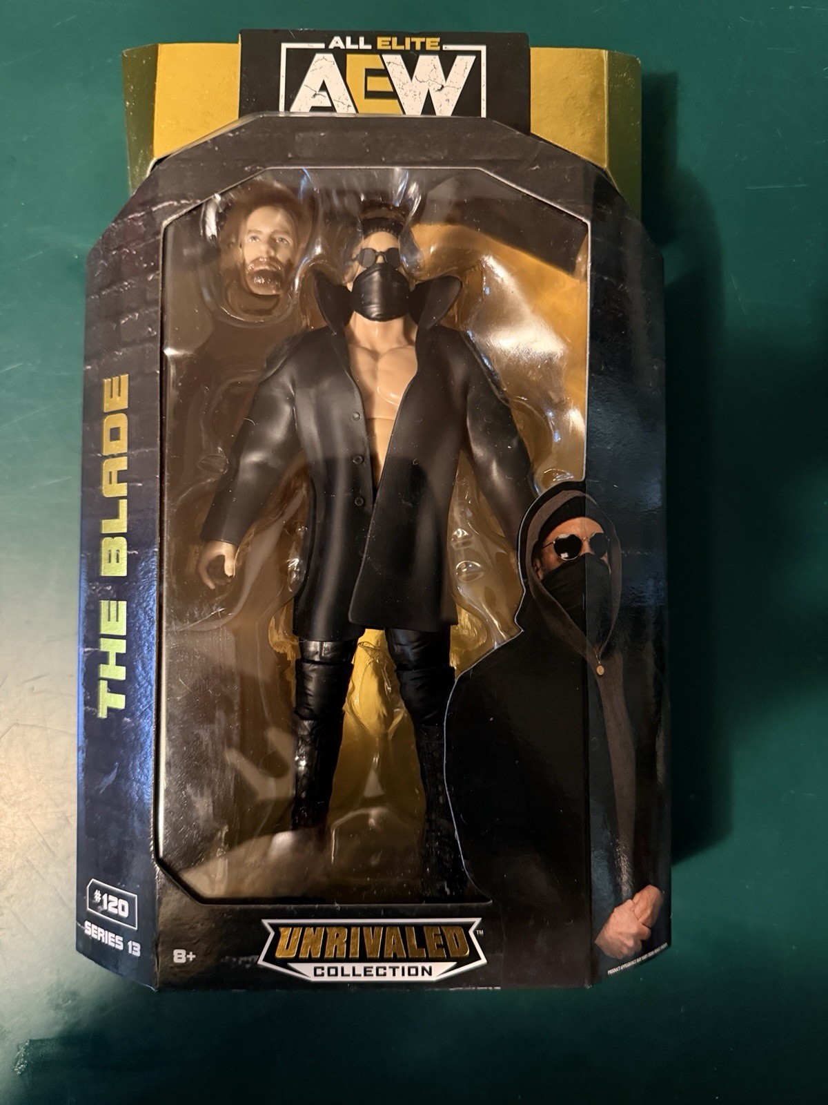 AEW Jazwares The Blade Action Figure- Never Opened- Very Good Condition Rare AEW Jazwares The Blade Action Figure- Never Opened- Very Good Condition Rare