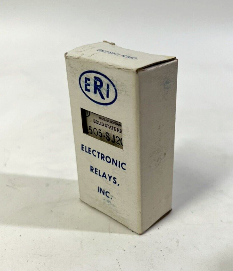 SEALED NEW ELECTRONIC RELAYS INC ERI S505-SJ205 SOLID STATE RELAY  120VAC 10A