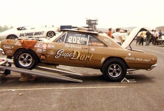 Decals -Reid Whisnant’s Hemi Dodge Dart Super Stock. Very Nice