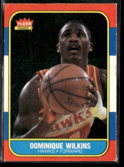 1986-87 Fleer #121 Dominique Wilkins