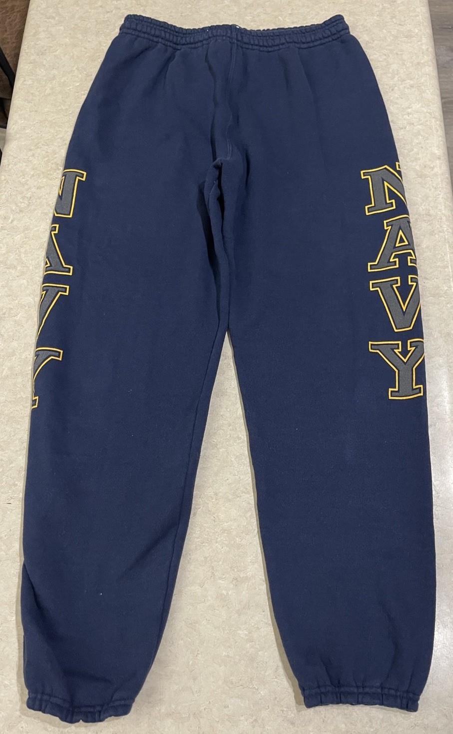 Vintage Soffe USA Made US Navy Sweatpants M Jogger Fleece Naval Academy Training Vintage Soffe USA Made US Navy Sweatpants M Jogger Fleece Naval Academy Training