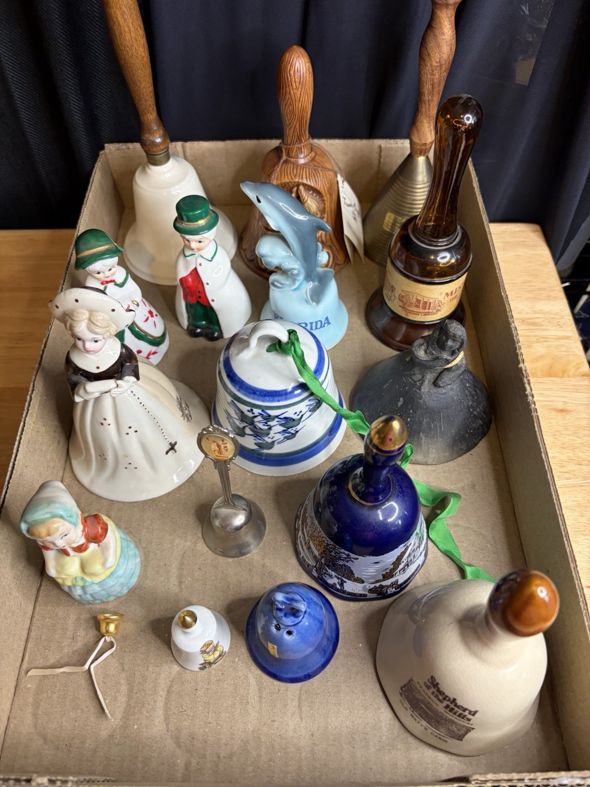 Lot Of Various Bells See Pictures Details Lot Of Various Bells See Pictures Details