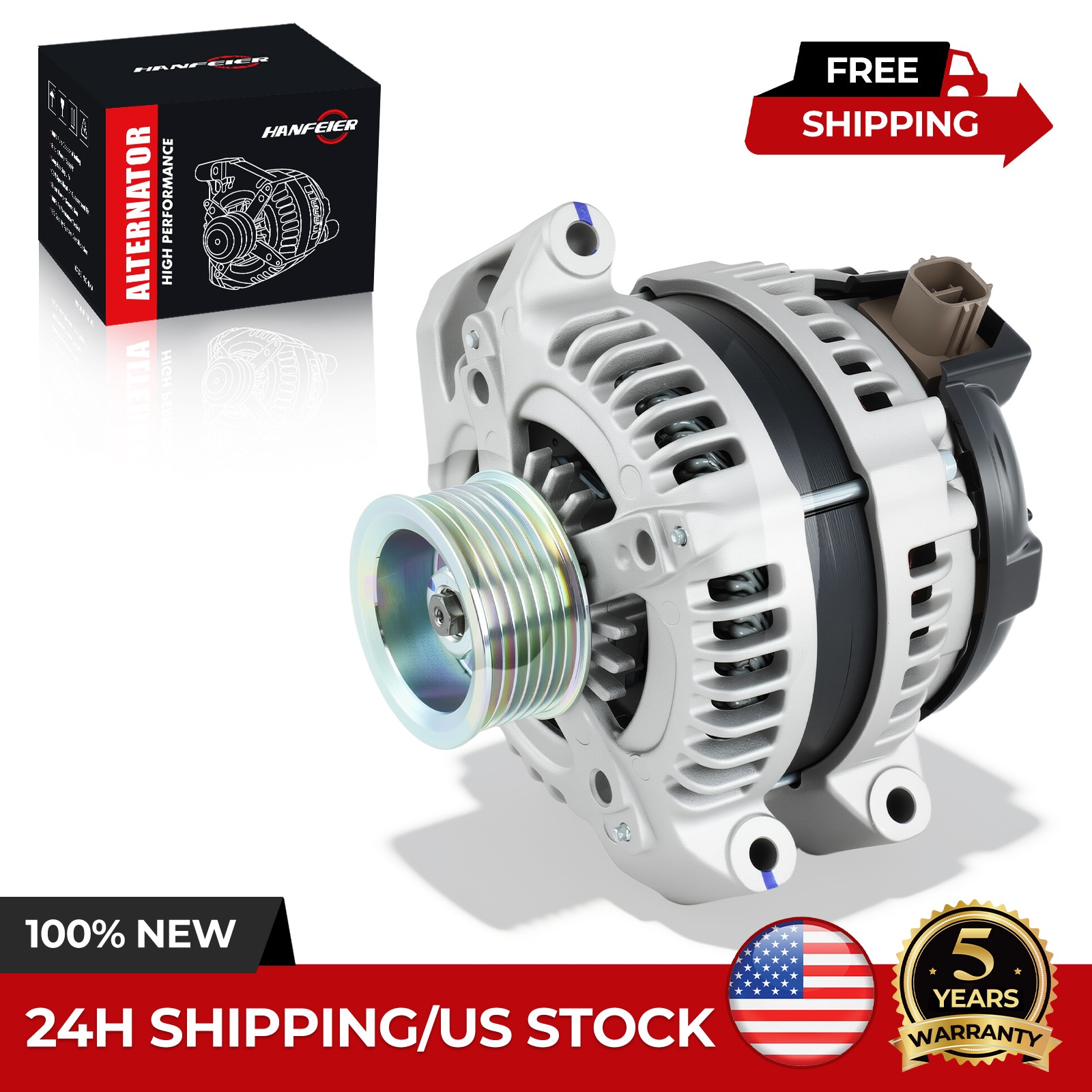 Alternator 13980 For Honda Accord 2003-2007 CRV 2007-2011 ELEMENT 2003-2011 2.4L Alternator 13980 For Honda Accord 2003-2007 CRV 2007-2011 ELEMENT 2003-2011 2.4L