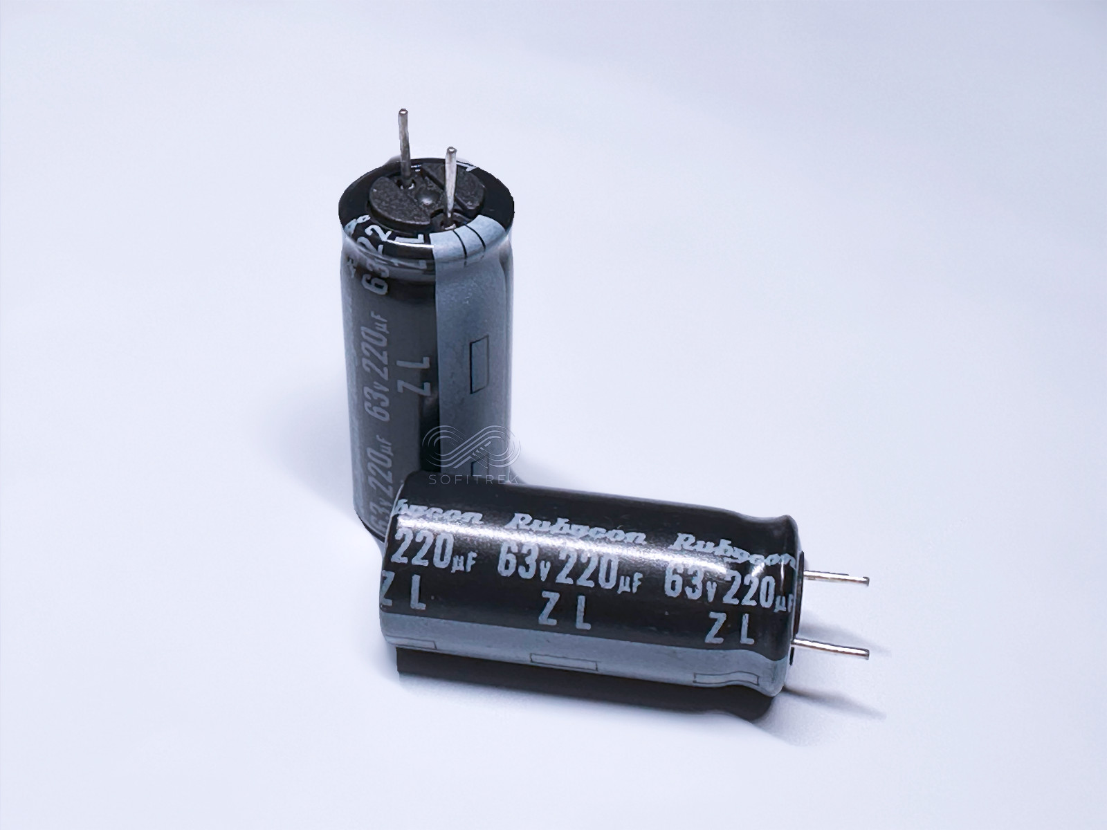 10PCS 63ZL220MEFC10X23 Rubycon 220uF 63V Electrolytic PC-Pin Capacitor ZL