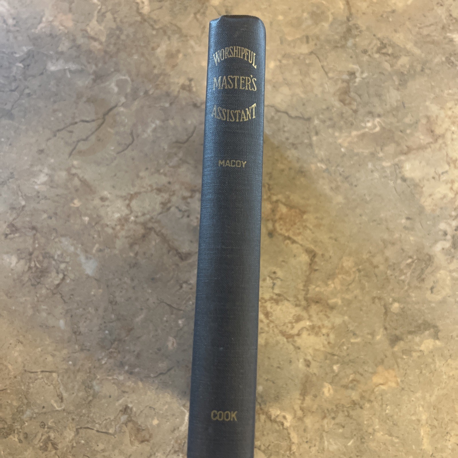 Vintage 1968? Worshipful Master\'s Assistant Robert Macoy Masonic Lodge SIGNED? Vintage 1968? Worshipful Master\'s Assistant Robert Macoy Masonic Lodge SIGNED?