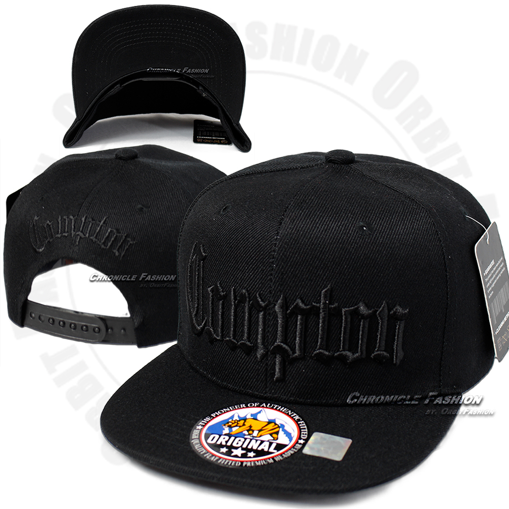 COMPTON Baseball Cap Embroidered Snapback Hat Adjustable Flat Hip Hop Men Caps