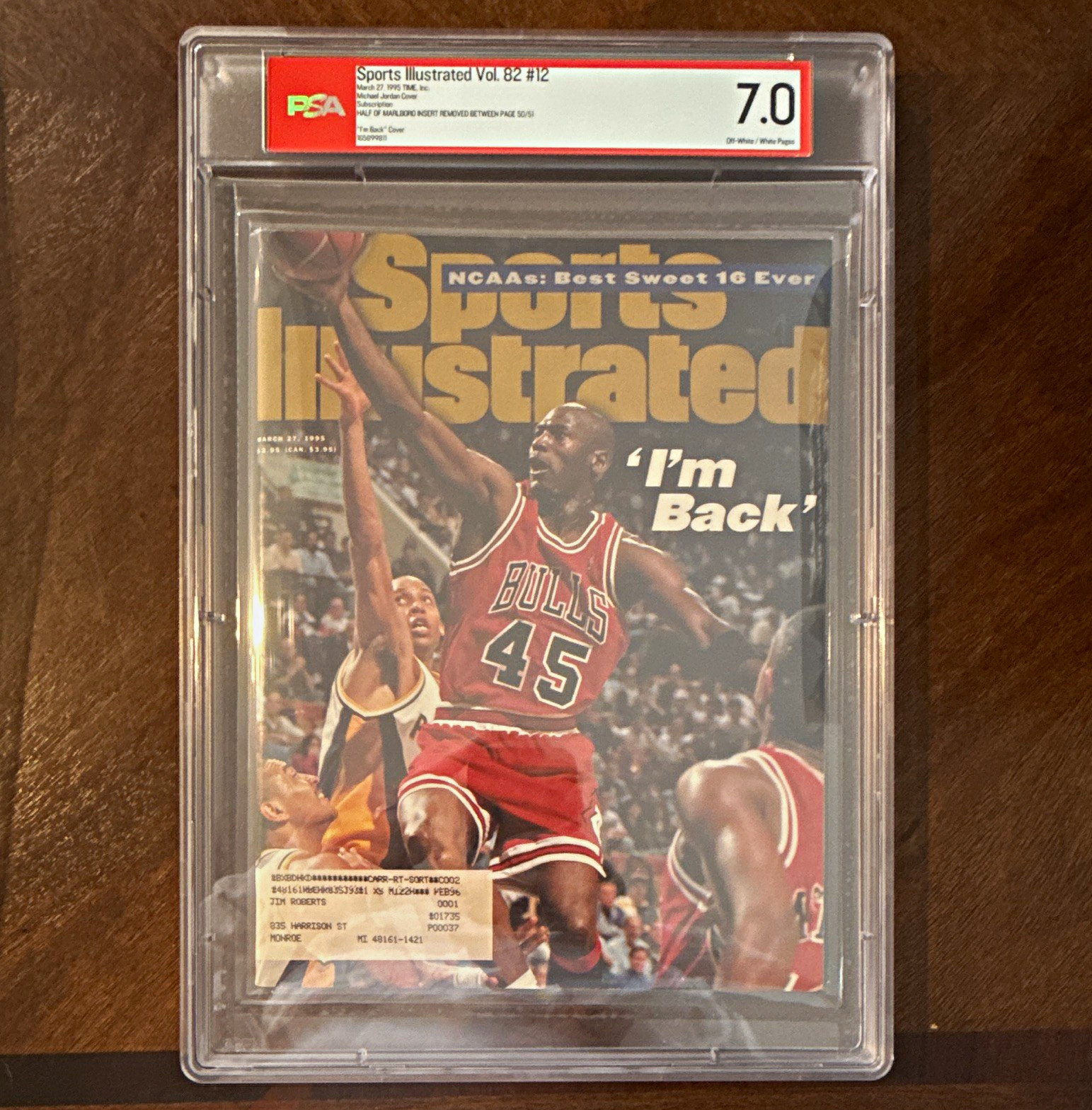 Sports Illustrated Vol 82 #12 Mar 27 1995 Michael Jordan \ Sports Illustrated Vol 82 #12 Mar 27 1995 Michael Jordan \