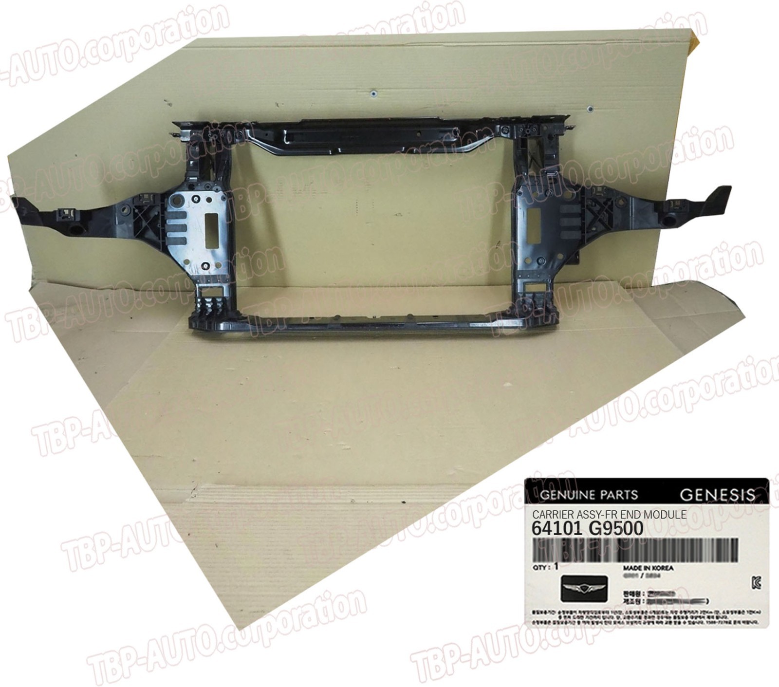 GENUINE OEM ® Front Radiator Support Panel For 2022-2025 Genesis G70 64101G9500 GENUINE OEM ® Front Radiator Support Panel For 2022-2025 Genesis G70 64101G9500