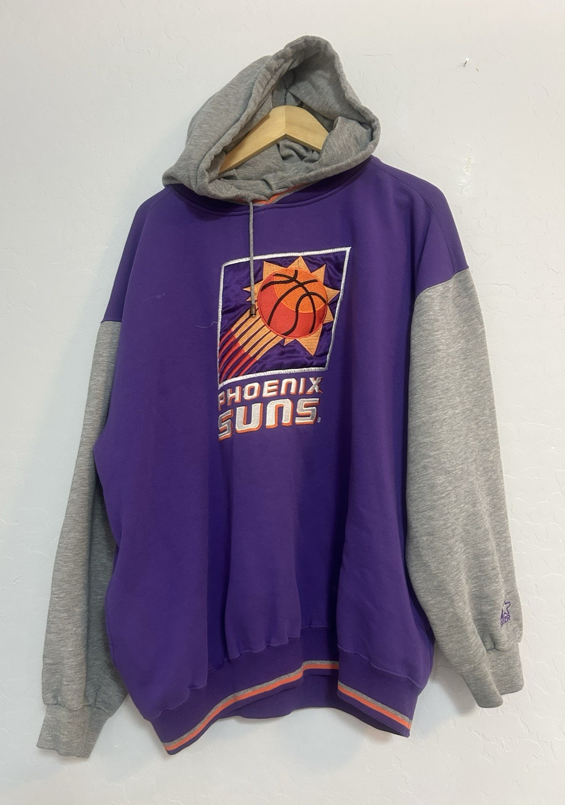 Vintage Phoenix Suns Starter Sweatshirt Hoodie Size XL 90s NBA