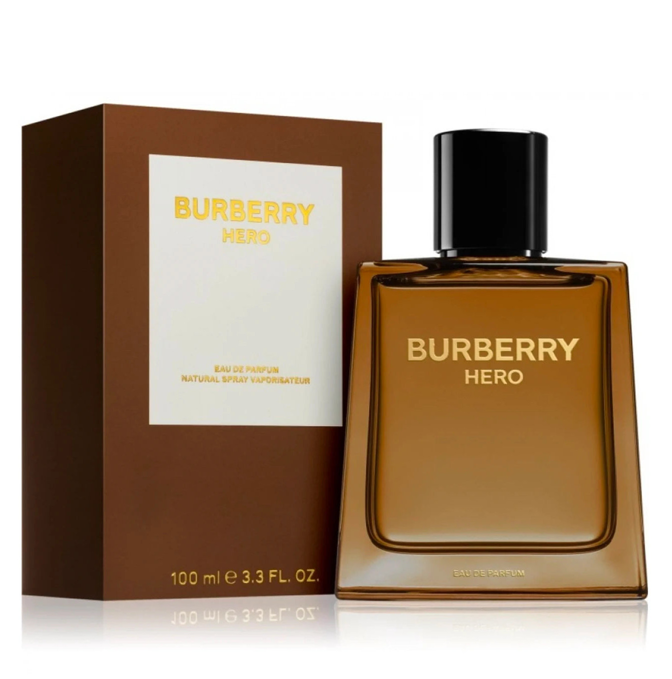 Burberry Hero by Burberry 3.3 oz/100 ml Eau de Parfum Spray for Men NEW SEALED