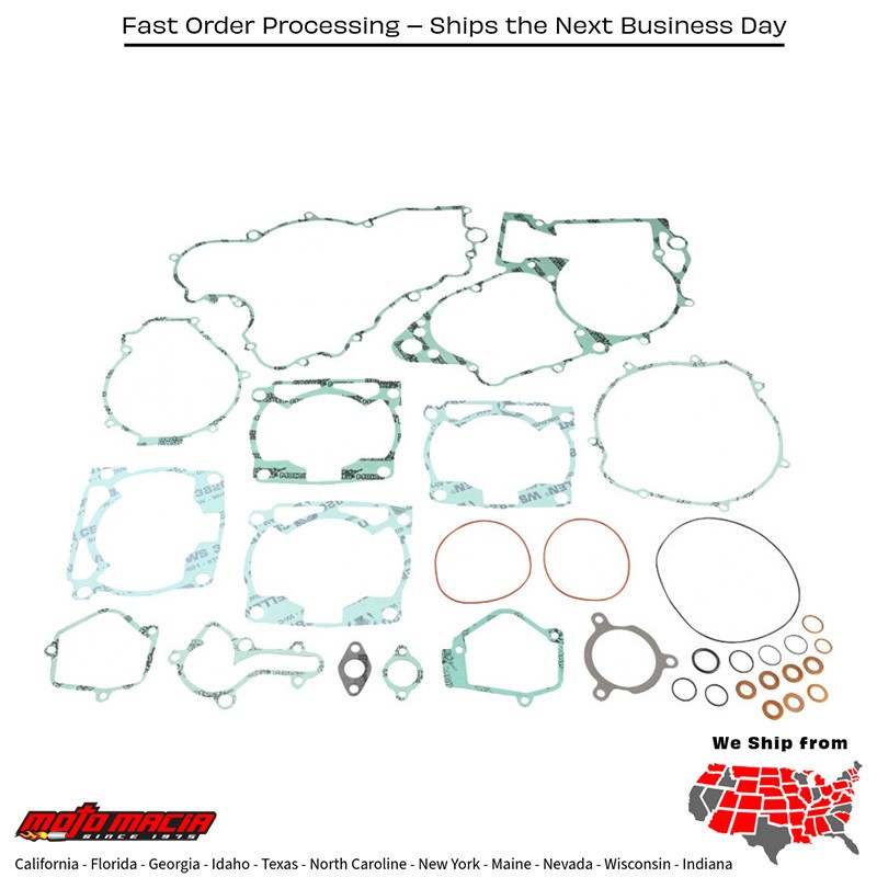 Complete Gasket Kit Ktm 250 Sx 1992-1998 Exc 1990-1998 P400270850220/1