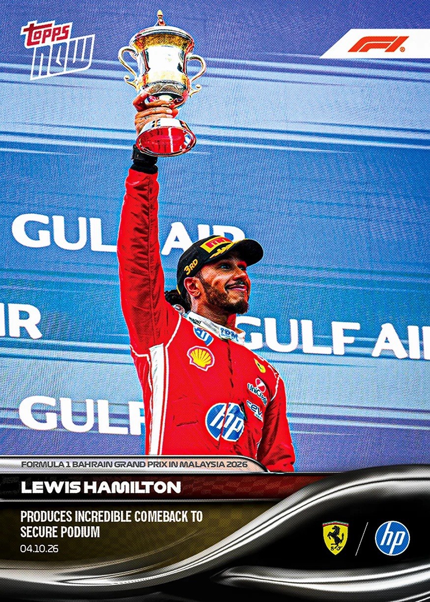 *PRE SALE* Lewis Hamilton - 2026 Formula 1® Topps NOW® - Card 65