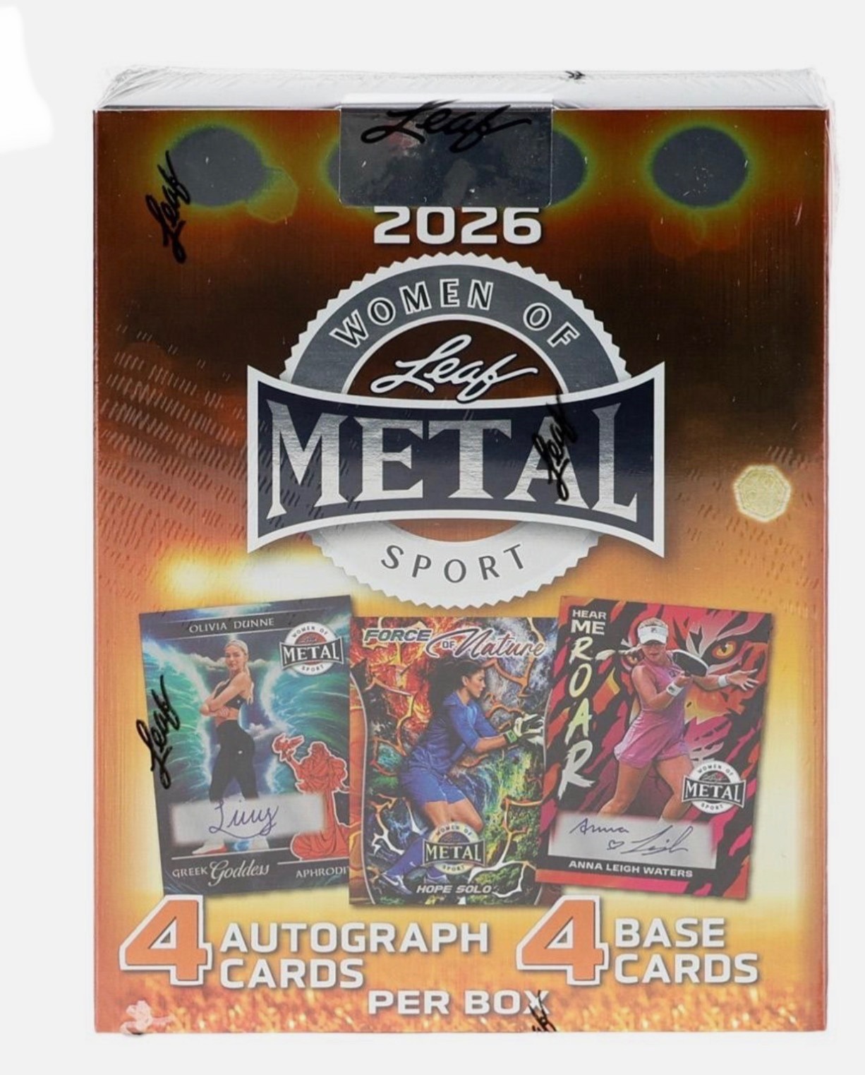 2026 Leaf Metal Women of Sport Hobby Box Factory Sealed New