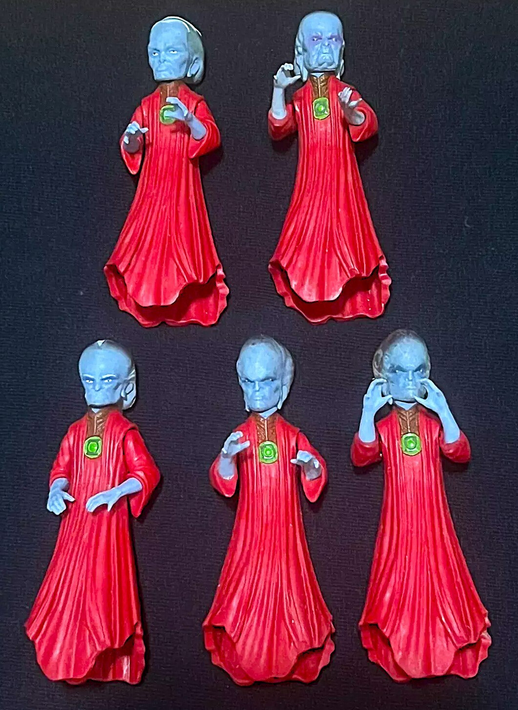 GREEN LANTERN movie Action Figures THE GUARDIANS set lot SUPERMAN Batman Corps a