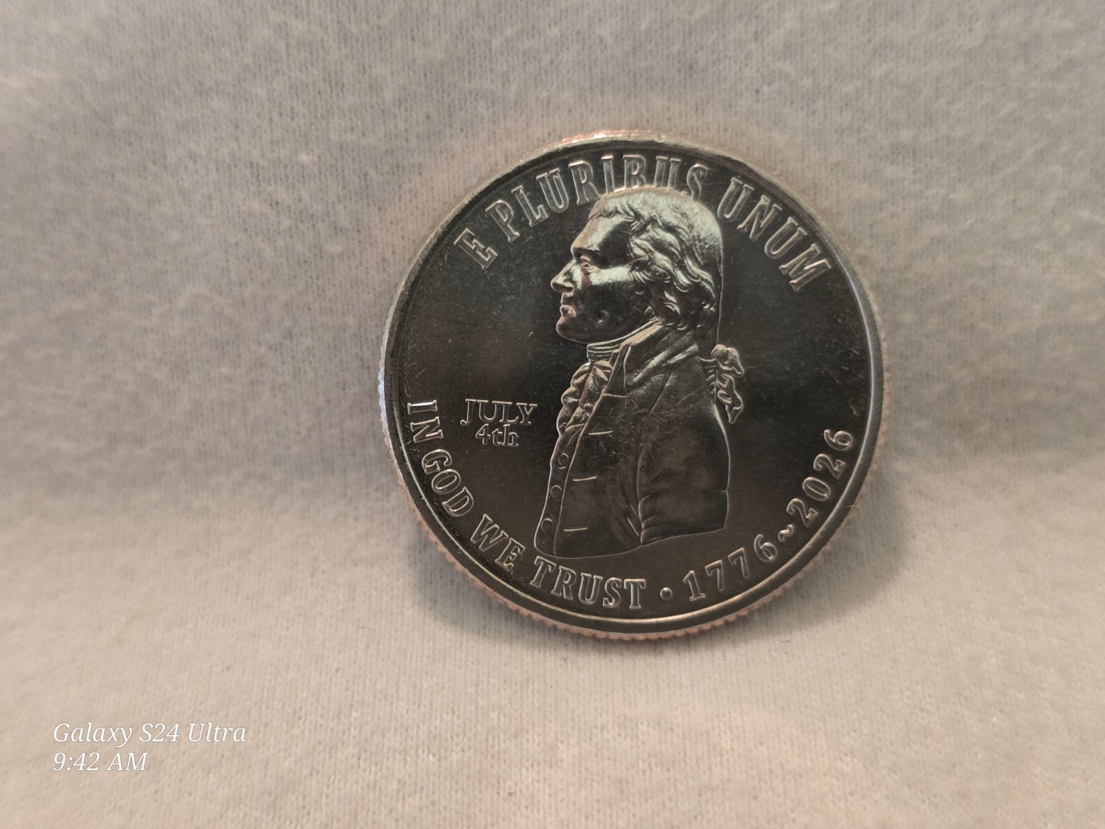 2026 “July 4th” Privy Mark Declaration of Independence Quarter 2026 “July 4th” Privy Mark Declaration of Independence Quarter