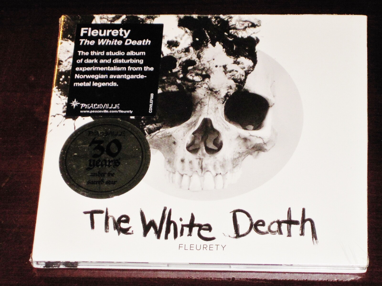Fleurety: The White Death CD 2017 Peaceville Records EU CDVILEF689 Digipak NEW