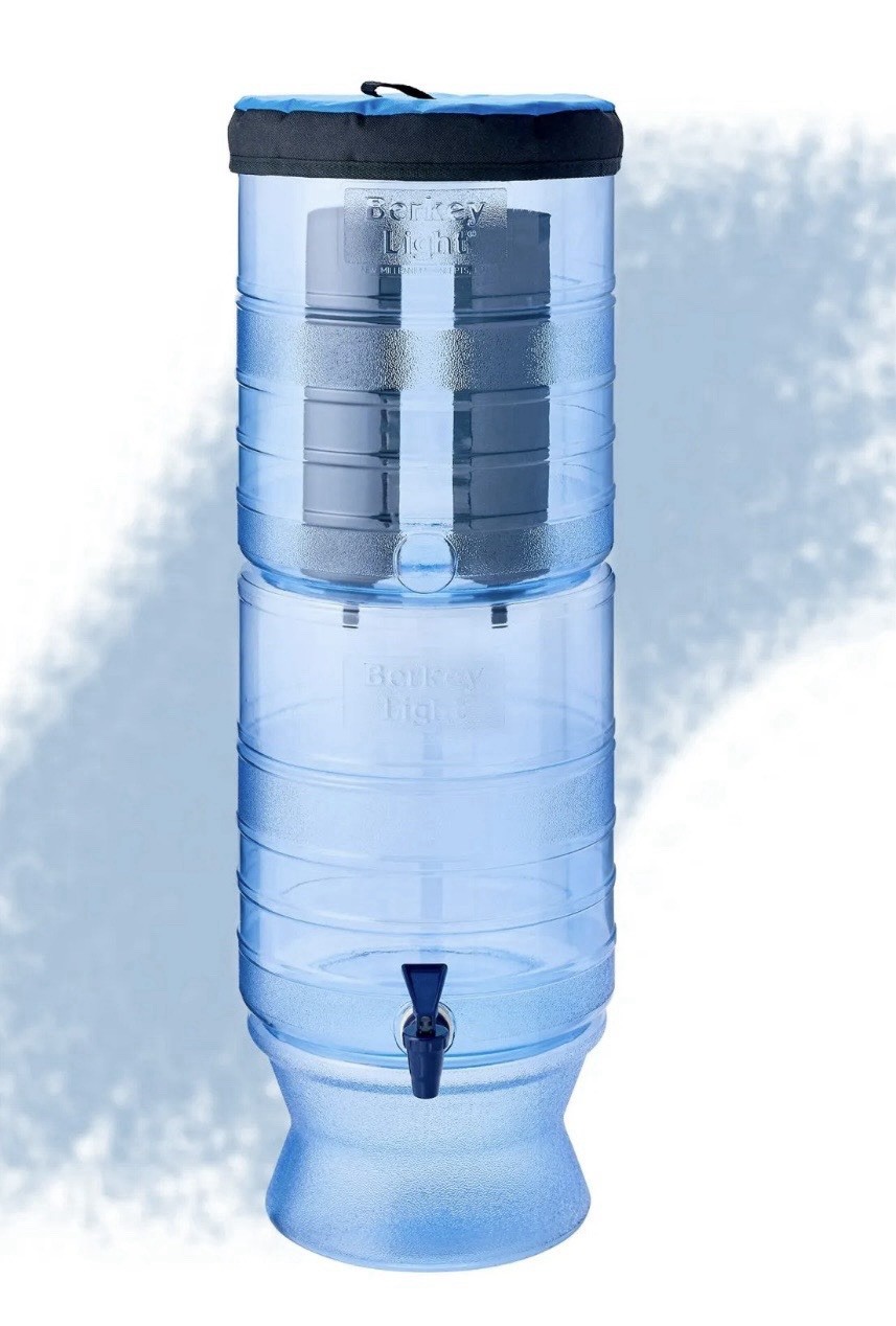 New Millennium Concepts Berkey Light gravity-fed water filtration system plastic New Millennium Concepts Berkey Light gravity-fed water filtration system plastic