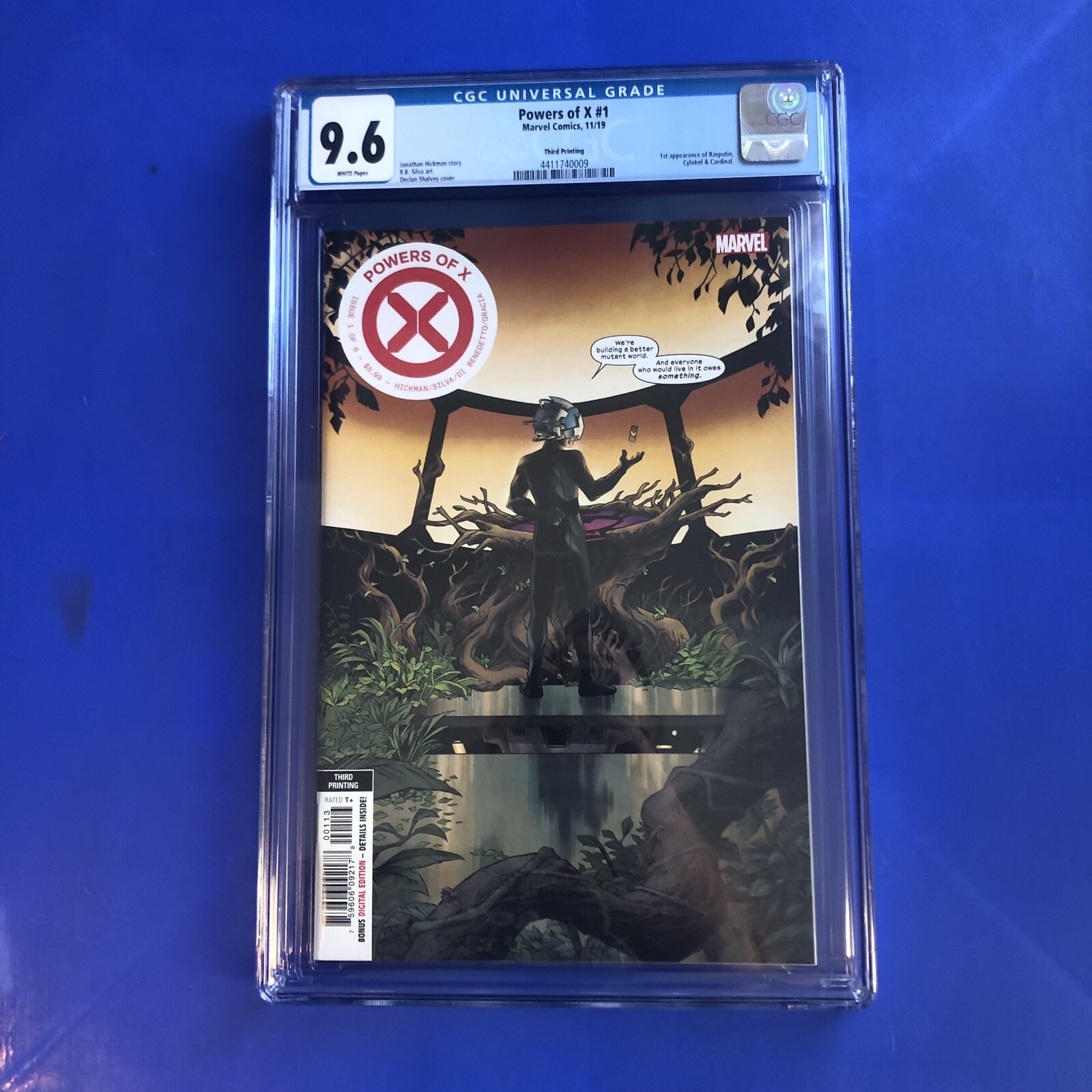 Powers Of X #1 CGC 9.6 3rd Print X-Men Wolverine Appearance Hickman Comic 2019 Powers Of X #1 CGC 9.6 3rd Print X-Men Wolverine Appearance Hickman Comic 2019