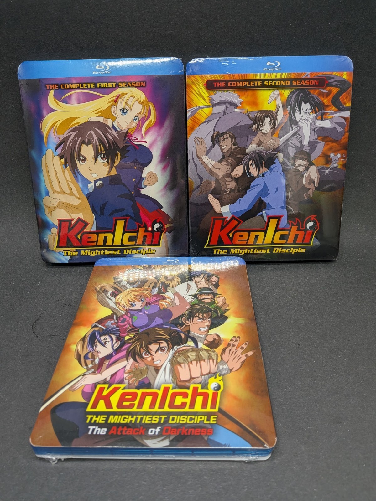 Kenichi: The Mightiest Disciple Season 1 & 2 and OVA Blu rays