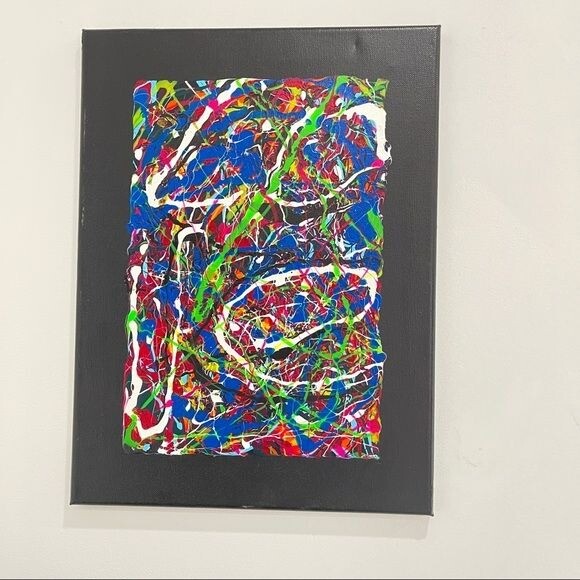 Original Abstract Acrylic Painting 12x16 inch Love Collections by Boemio Original Abstract Acrylic Painting 12x16 inch Love Collections by Boemio