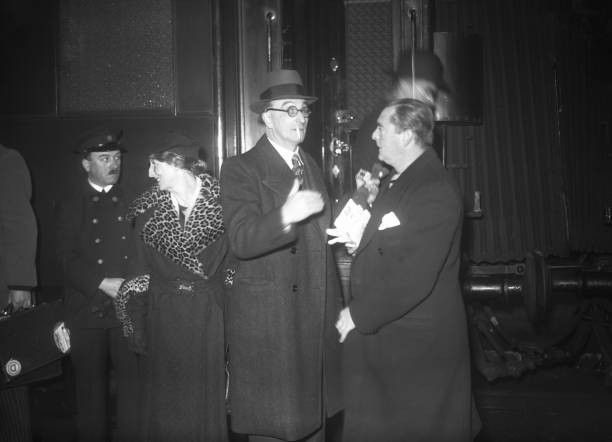 The Minister Posts Telegraphs Telephones Robert Jardillier leaving- Old Photo