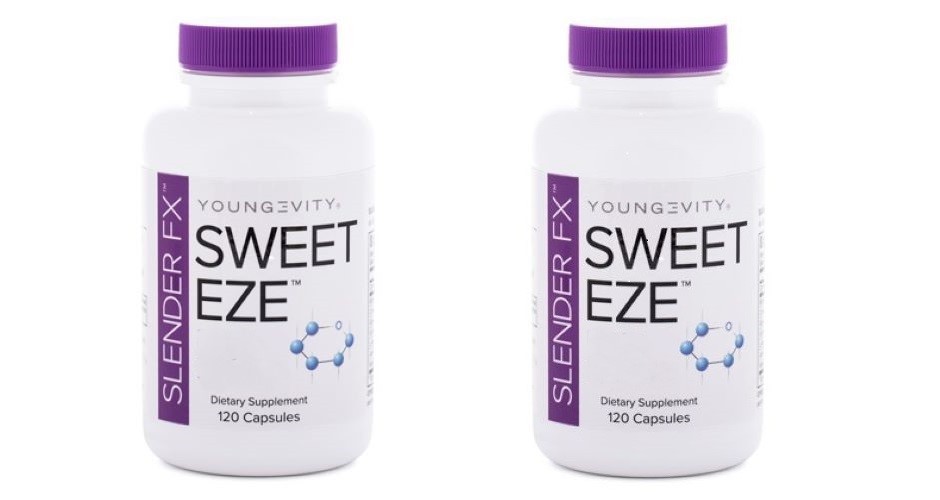 Youngevity Slender FX Sweet Eze 120 capsules Dr Wallach 2-Pack Youngevity Slender FX Sweet Eze 120 capsules Dr Wallach 2-Pack