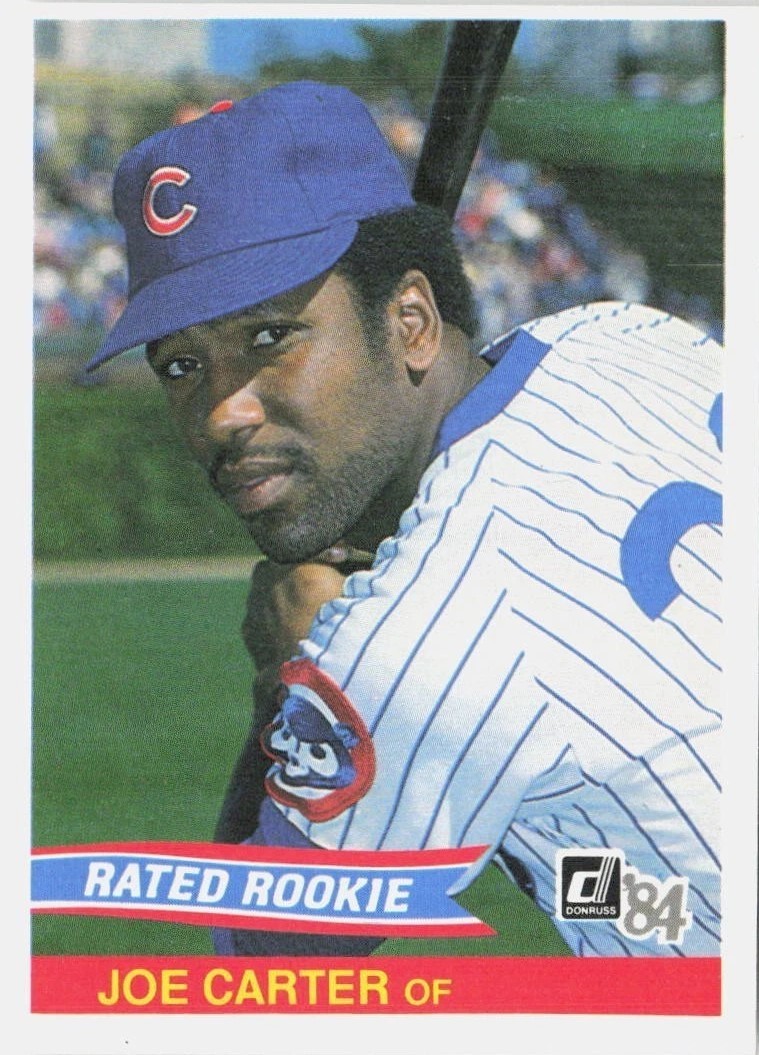 1984 Donruss #41 Joe Carter RC - Chicago Cubs