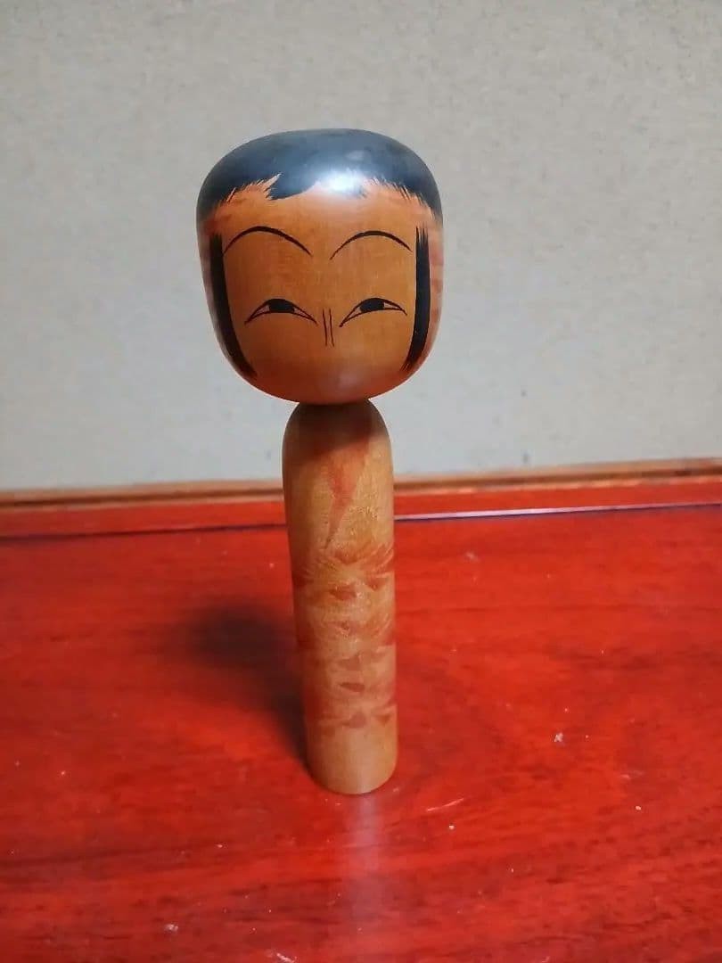 Yoko Sato Kokeshi Quite Old Author Name Image 18cm 0069