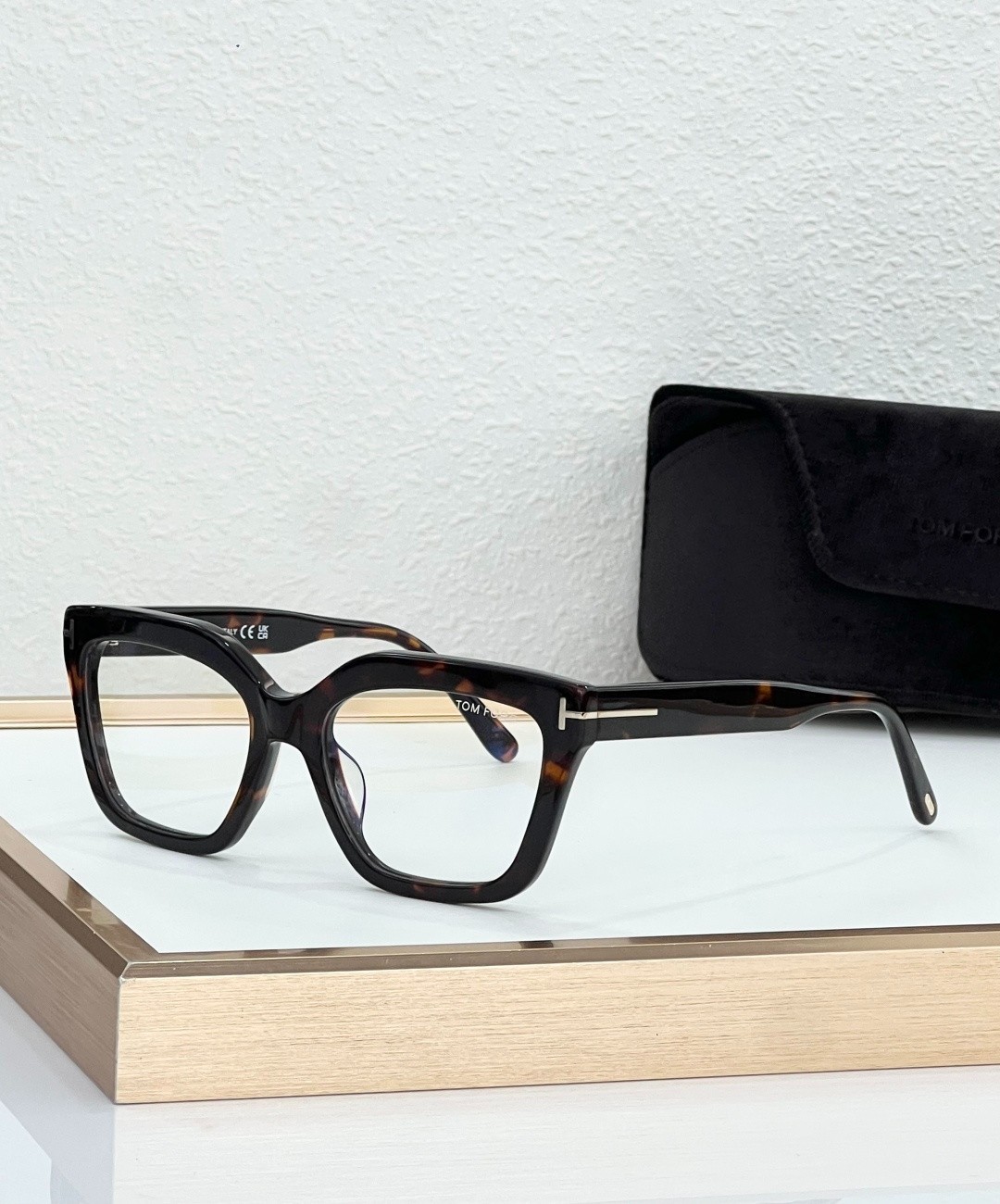 Tom Ford TF6093-B Square Eyeglasses 53-18-140 Acetate Full Rim Designer Frames