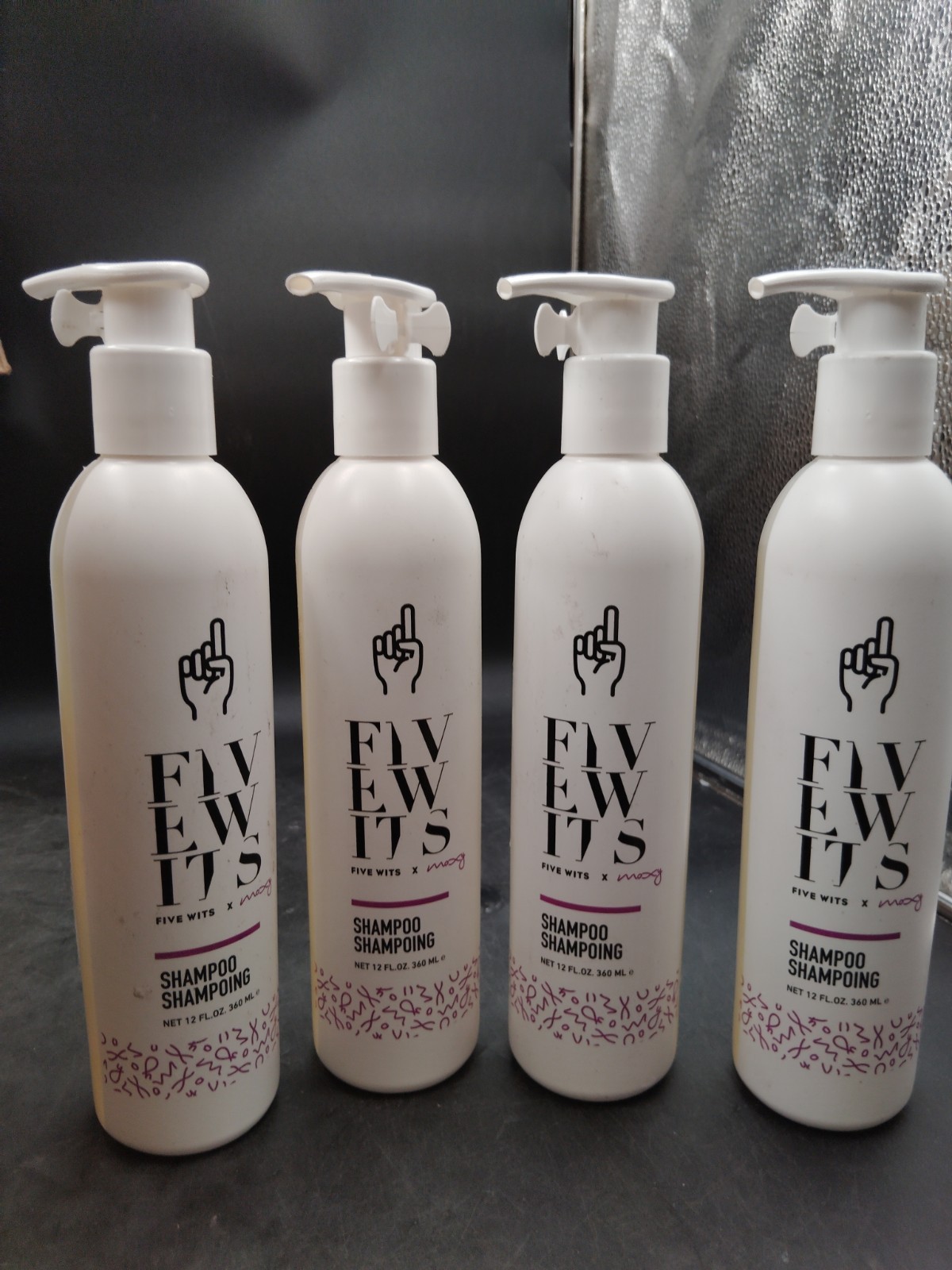 Five Wits SHAMPOO Moxy 12oz Cosmopolitan (4 Bottles) NEW Five Wits SHAMPOO Moxy 12oz Cosmopolitan (4 Bottles) NEW