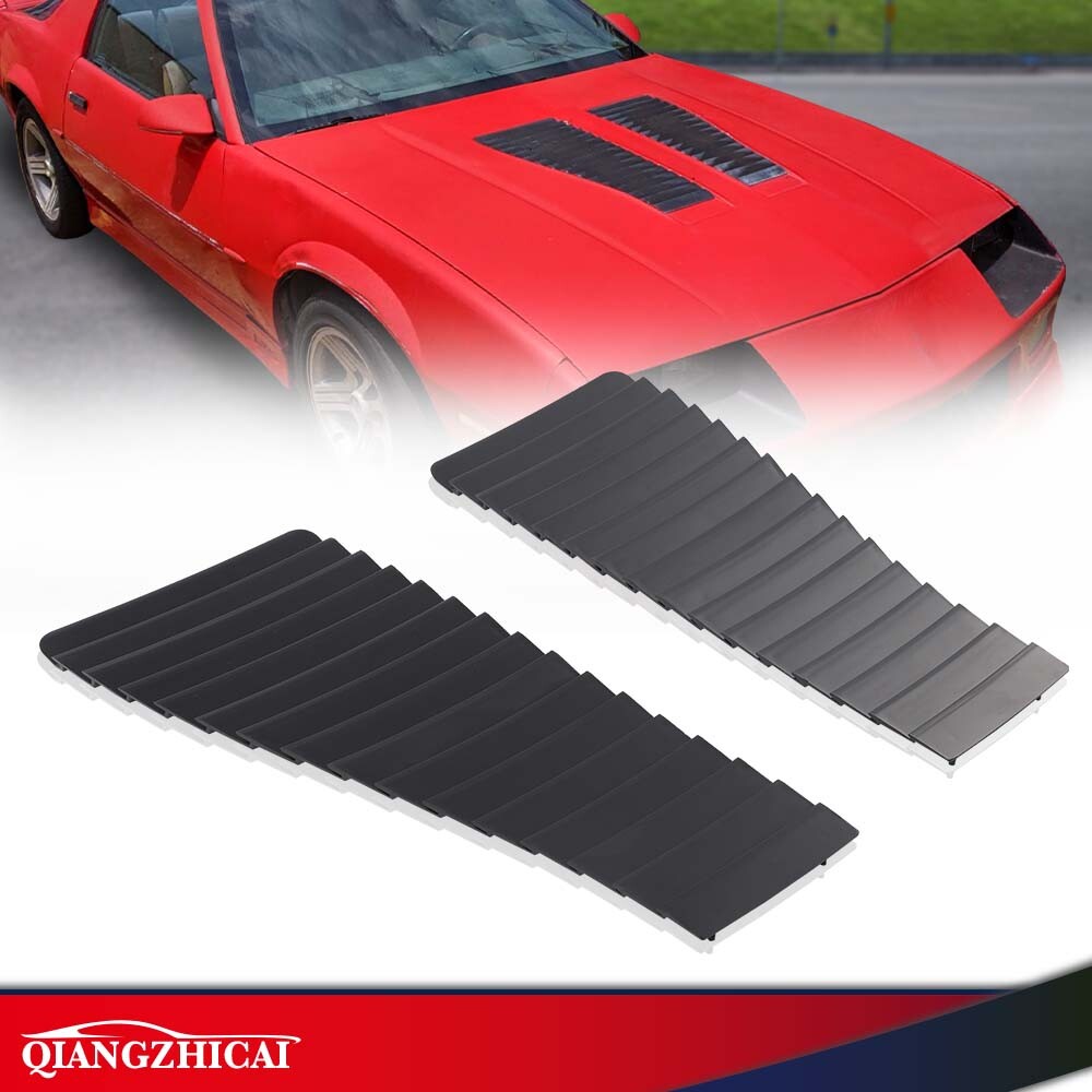 Fit For 1985-1990 Camaro Z28 / IROC-Z IROC Hood Louvers 1Pair Reproduction