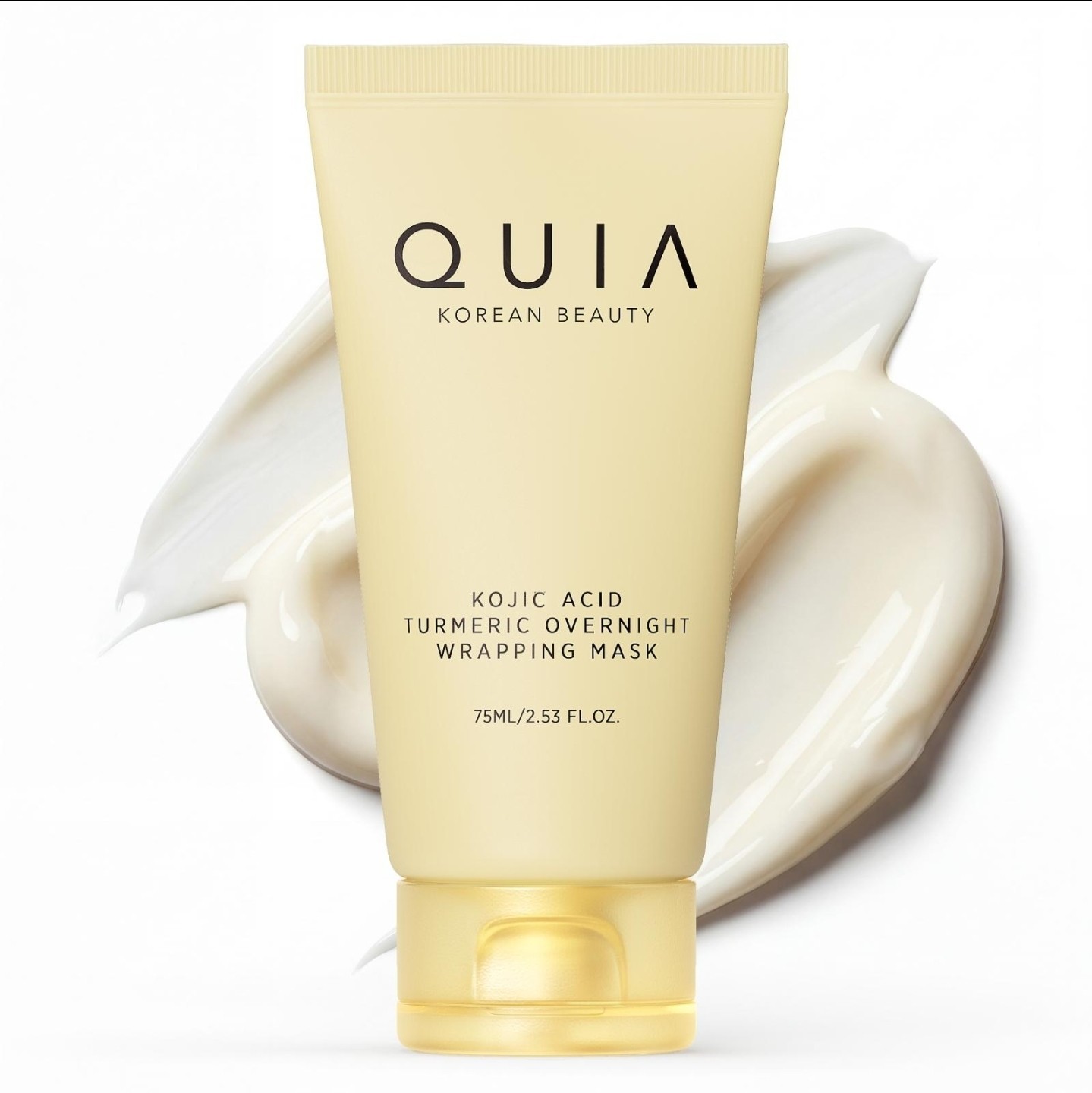 QUIA Korean Beauty Turmeric Kojic Acid Overnight Wrapping Mask 75ml Sealed New QUIA Korean Beauty Turmeric Kojic Acid Overnight Wrapping Mask 75ml Sealed New