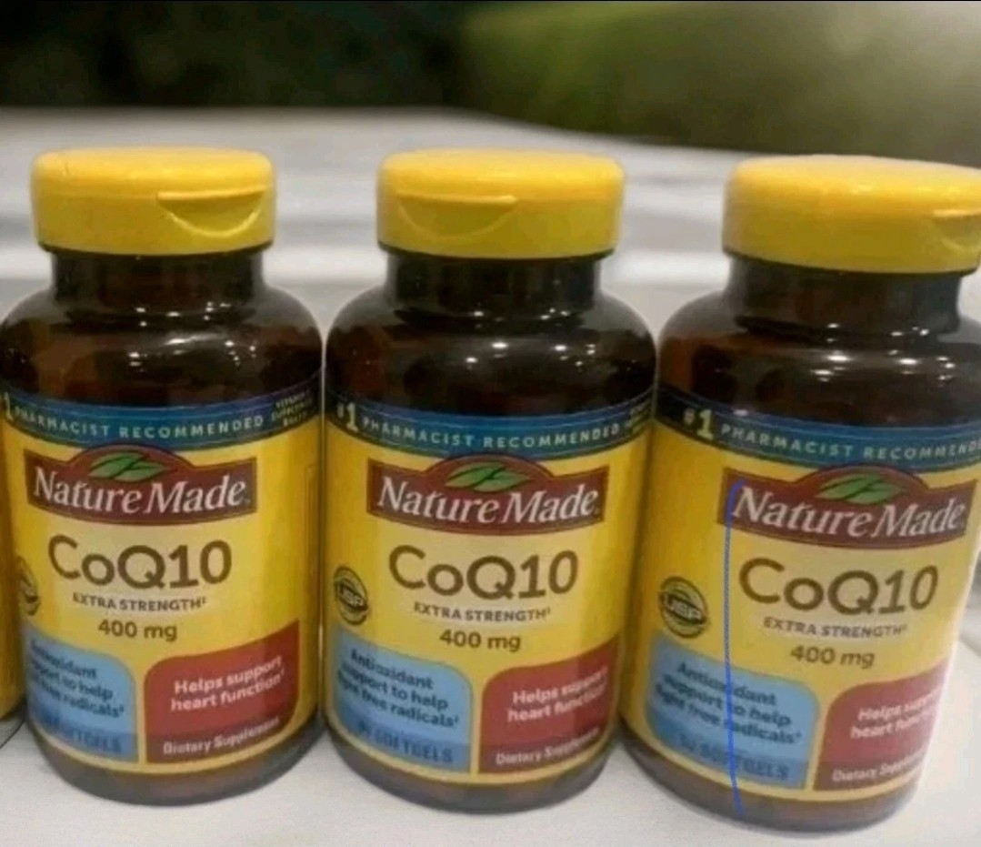 Nature Made CoQ10 Extra Strength 400mg 90 Softgels Total 270 Ct  Exp 2028