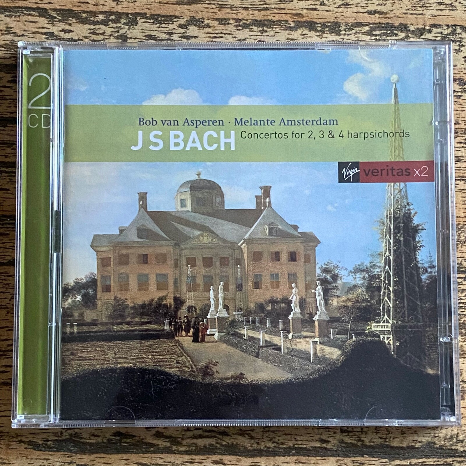 Bach, Concertos for 2, 3 & 4 harpsichords, Asperen, Melante Amsterdam [2 x CD]