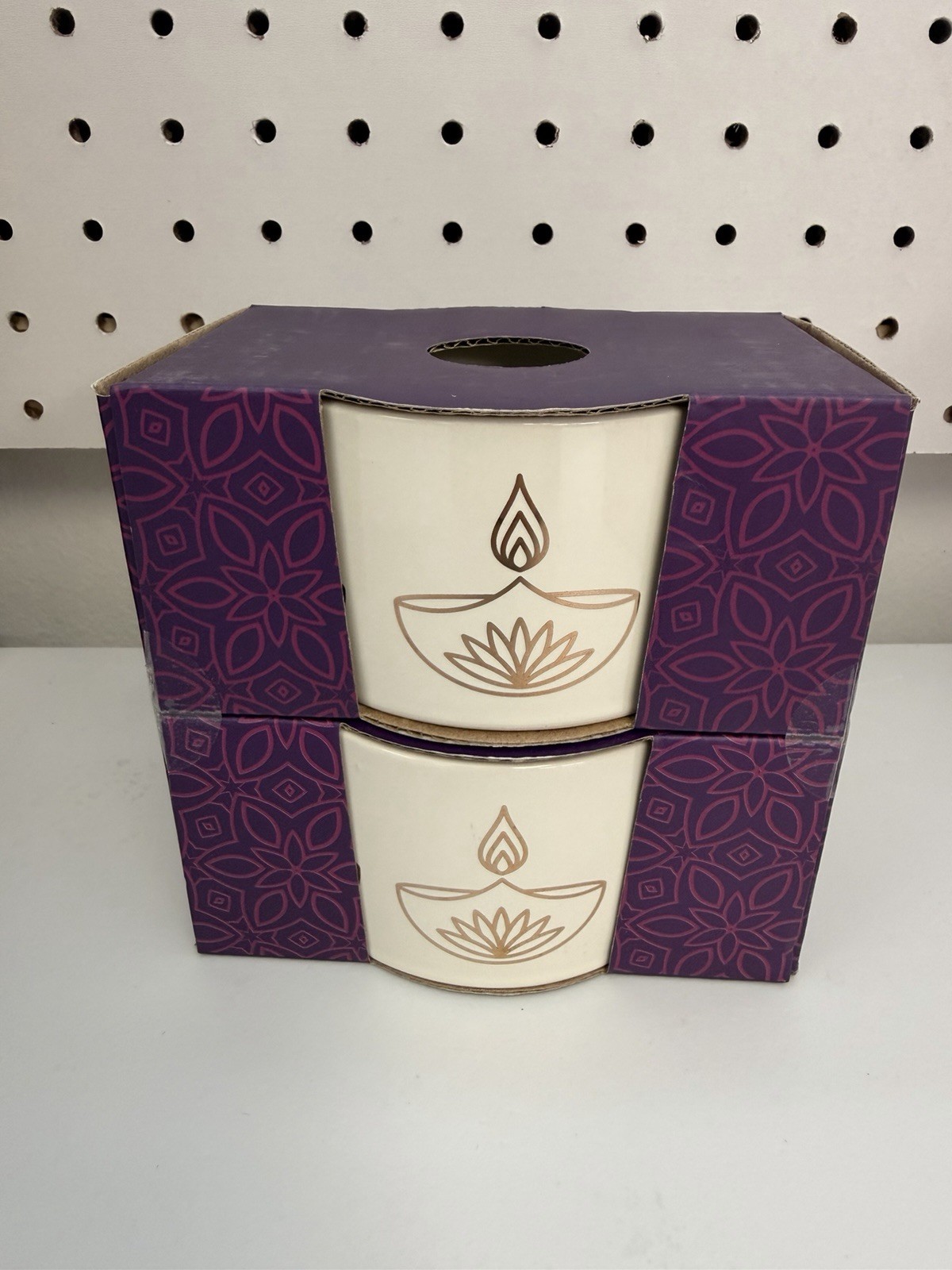 The Bakeshop by Masterclass | Set of 2 | White & Gold Ramekins 4” Oven Safe