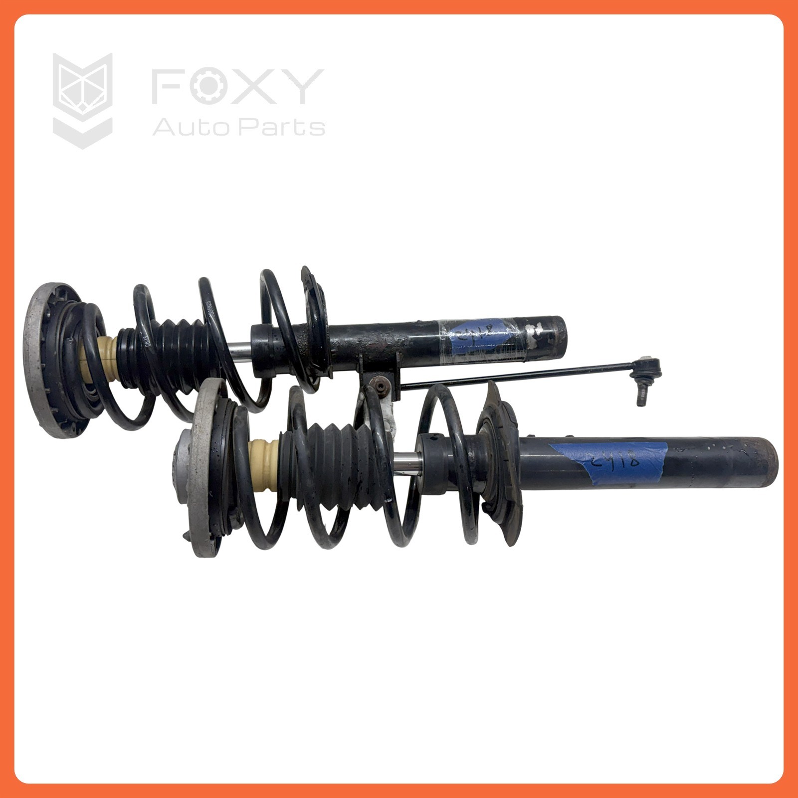 2011-2017 BMW X3 F25 Front Left & Right Shock Absorber Strut Pair Set OEM