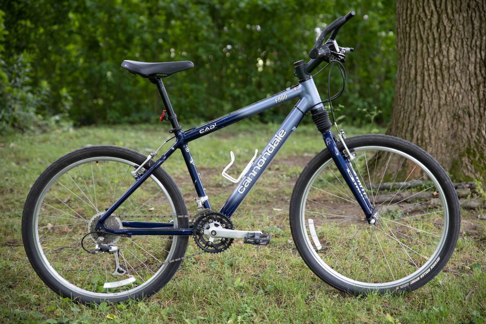 1998 Cannondale F900 CAAD2 Medium Head Shock Shimano 3x8 XT / STX RC, SACHS