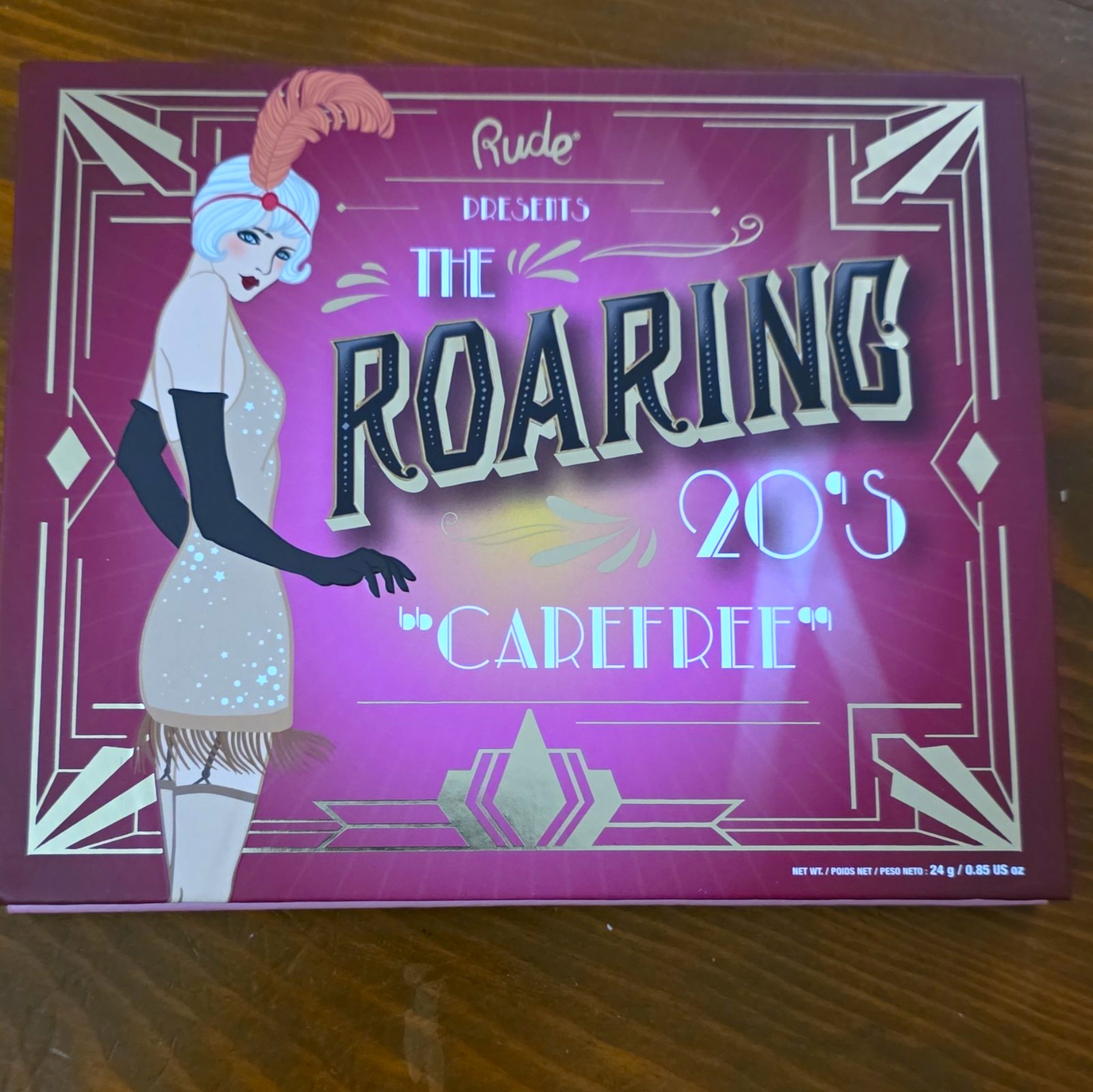 Rude The Roaring 20\'s Carefree Eyeshadow Palette Pressed Matte/Shimmer 0.85 Rude The Roaring 20\'s Carefree Eyeshadow Palette Pressed Matte/Shimmer 0.85