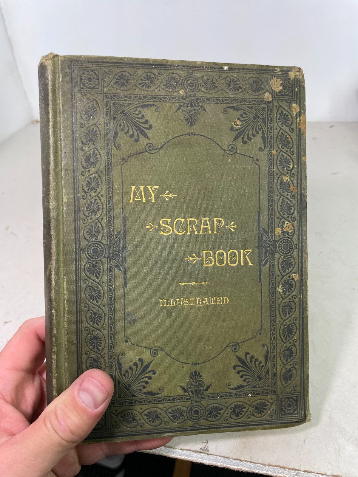 My Scrap Book Illustrated Mrs Ann E. Snyder 1887 Southern Methodist Hardcover My Scrap Book Illustrated Mrs Ann E. Snyder 1887 Southern Methodist Hardcover
