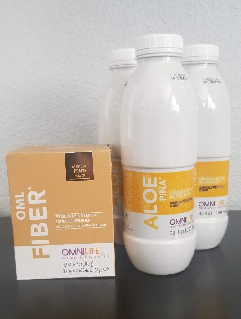 aloe beta ,&fibra,kit ,pack de 4  sistema digestivo original,Aloe,fibra natural