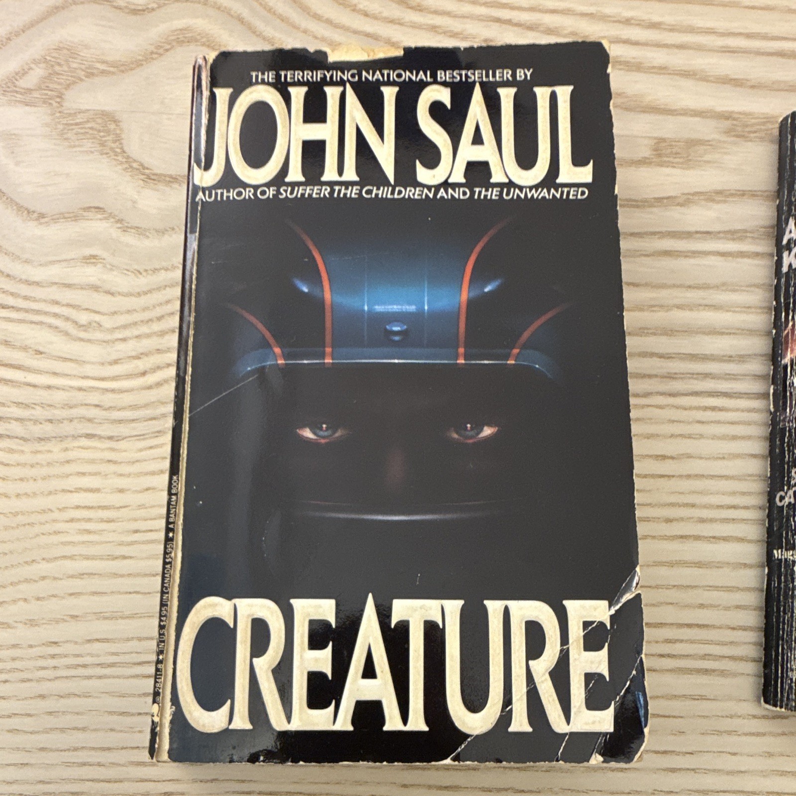 John Saul Creature Horror Thriller Novel Paperback Bantam Books Vintage